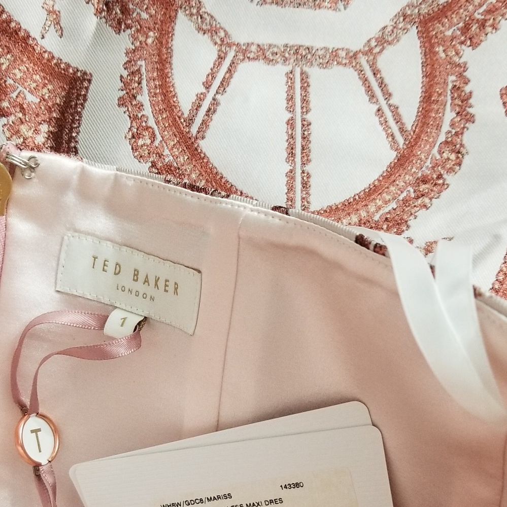 🍒NWT🍒 TED BAKER VERSAILLES GOWN - Picture 6 of 9